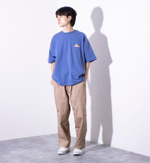 GLOSTER「【KELTY&times;GLOSTER】別注  ケルティワンポイントワッペン バックプリントTシャツ」|Tシャツ・カットソー|