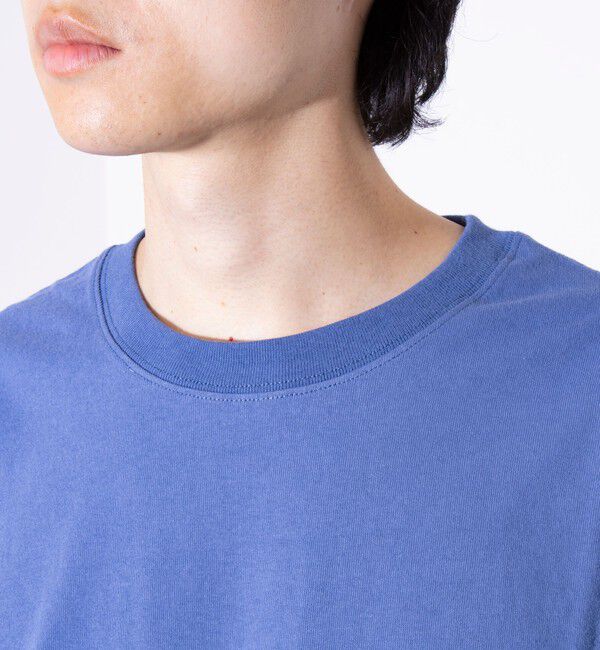 GLOSTER「【KELTY&times;GLOSTER】別注  ケルティワンポイントワッペン バックプリントTシャツ」|Tシャツ・カットソー|