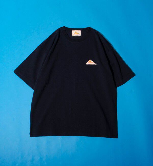 GLOSTER「【KELTY&times;GLOSTER】別注  ケルティワンポイントワッペン バックプリントTシャツ」|Tシャツ・カットソー|