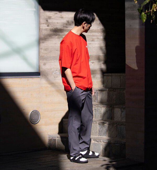 GLOSTER「【Franklin Climbing】FLEX TECH グラフィックバックプリント 半袖Tシャツ」|Tシャツ・カットソー|