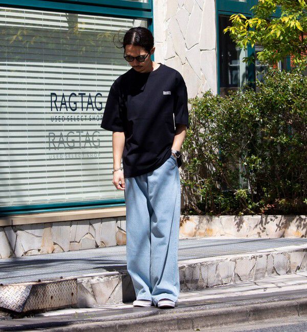 GLOSTER「【Franklin Climbing】FLEX TECH グラフィックバックプリント 半袖Tシャツ」|Tシャツ・カットソー|