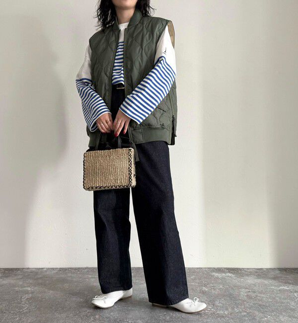 fredy emue「【TAION/タイオン】MILITARY MA-1 TYPE DOWN VEST」|ベスト・ジレ|