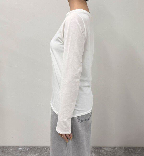 fredy emue「ハイツイストコットンコンパクトロンTシャツ」|Tシャツ・カットソー|