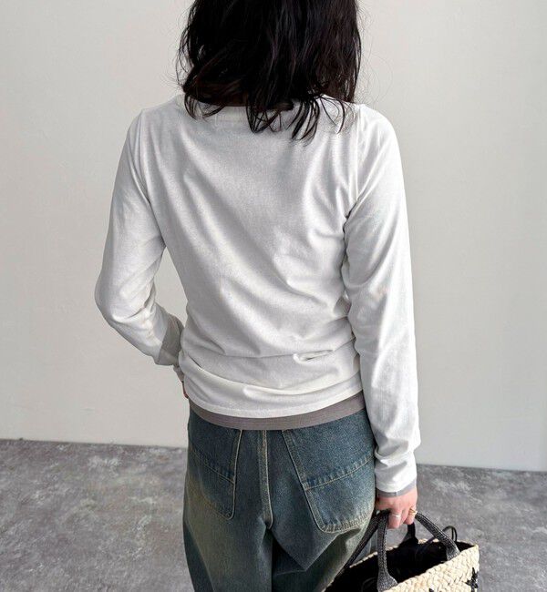 fredy emue「ハイツイストコットンコンパクトロンTシャツ」|Tシャツ・カットソー|