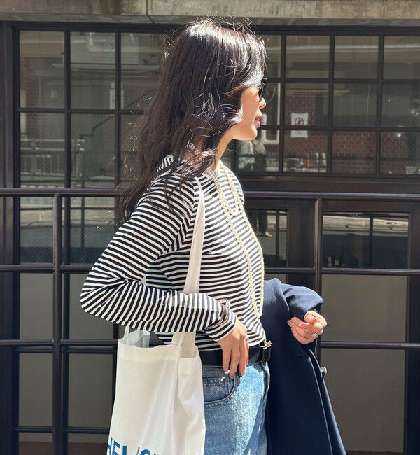 fredy emue「ハイツイストコットンコンパクトロンTシャツ」|Tシャツ・カットソー|