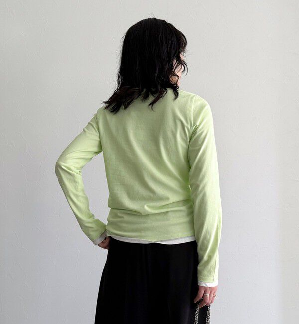 fredy emue「ハイツイストコットンコンパクトロンTシャツ」|Tシャツ・カットソー|