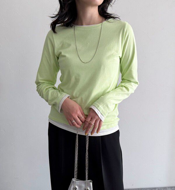 fredy emue「ハイツイストコットンコンパクトロンTシャツ」|Tシャツ・カットソー|