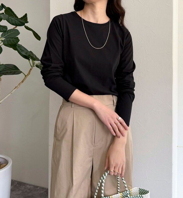 fredy emue「ハイツイストコットンコンパクトロンTシャツ」|Tシャツ・カットソー|