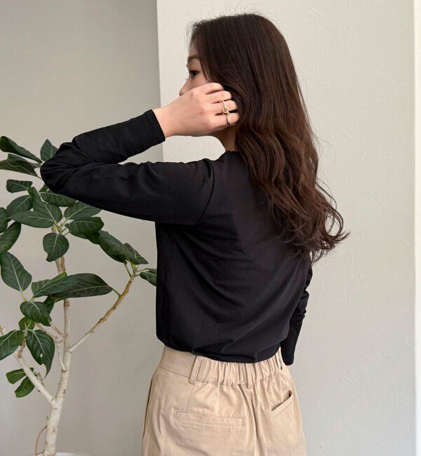 fredy emue「ハイツイストコットンコンパクトロンTシャツ」|Tシャツ・カットソー|