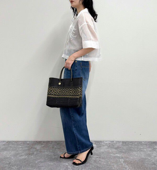 fredy emue「ハンド刺繍ショートシャツ」|シャツ・ブラウス|