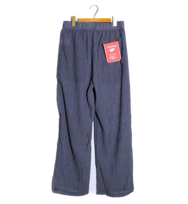 FREDY MAC「【FREDYMAC/フレディマック】シアサッカー素材 総柄 イージーパンツ」|チノ|