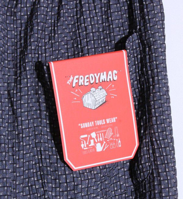 FREDY MAC「【FREDYMAC/フレディマック】シアサッカー素材 総柄 イージーパンツ」|チノ|