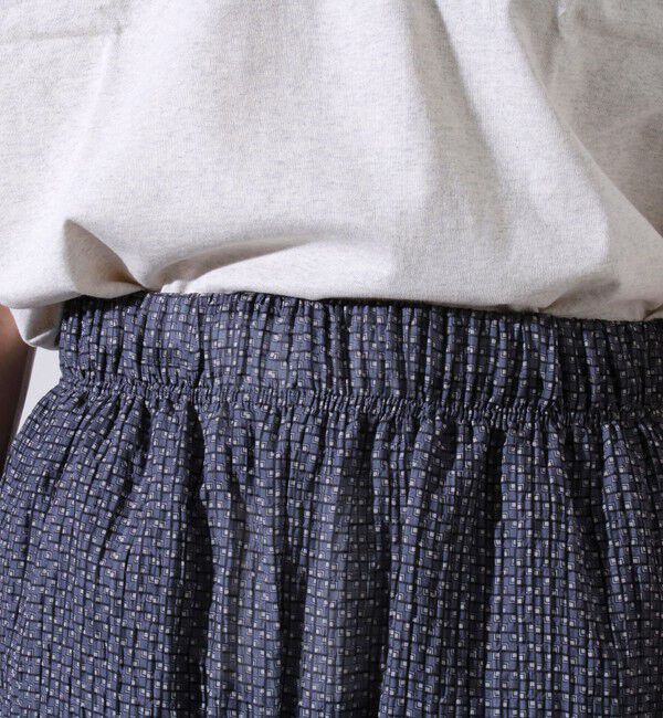 FREDY MAC「【FREDYMAC/フレディマック】シアサッカー素材 総柄 イージーパンツ」|チノ|