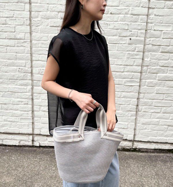 fredy emue「シアーオーガンジーレイヤードノースリーブブラウス」|シャツ・ブラウス|