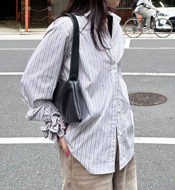 fredy emue「ストライプシュシュ」|ヘアゴム・シュシュ|