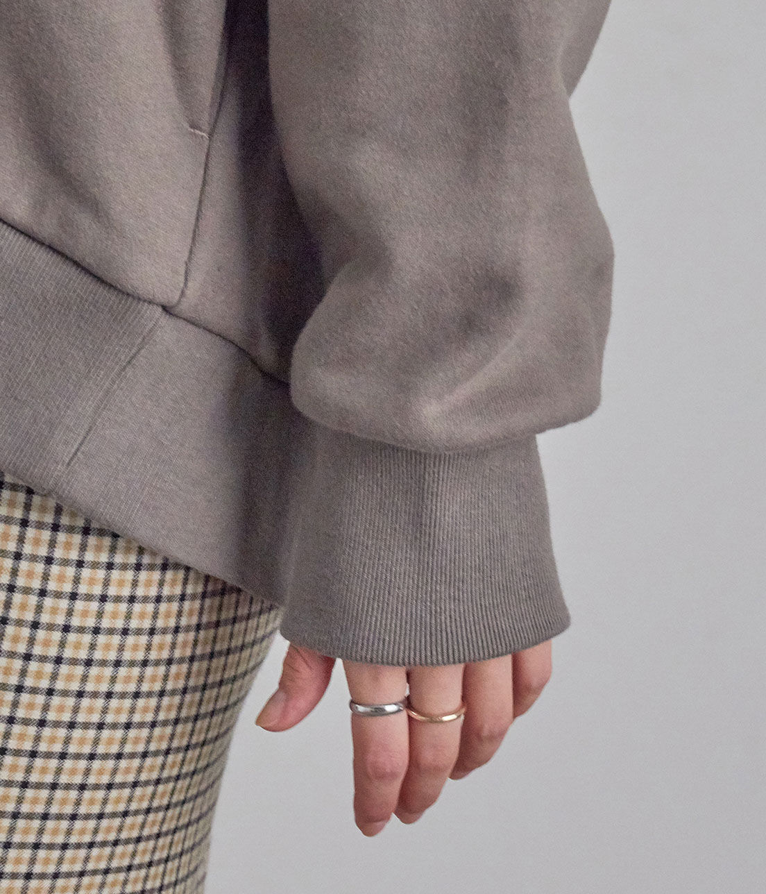 SALON adam et rope'「スキッパー裏毛フードパーカー」|パーカー|