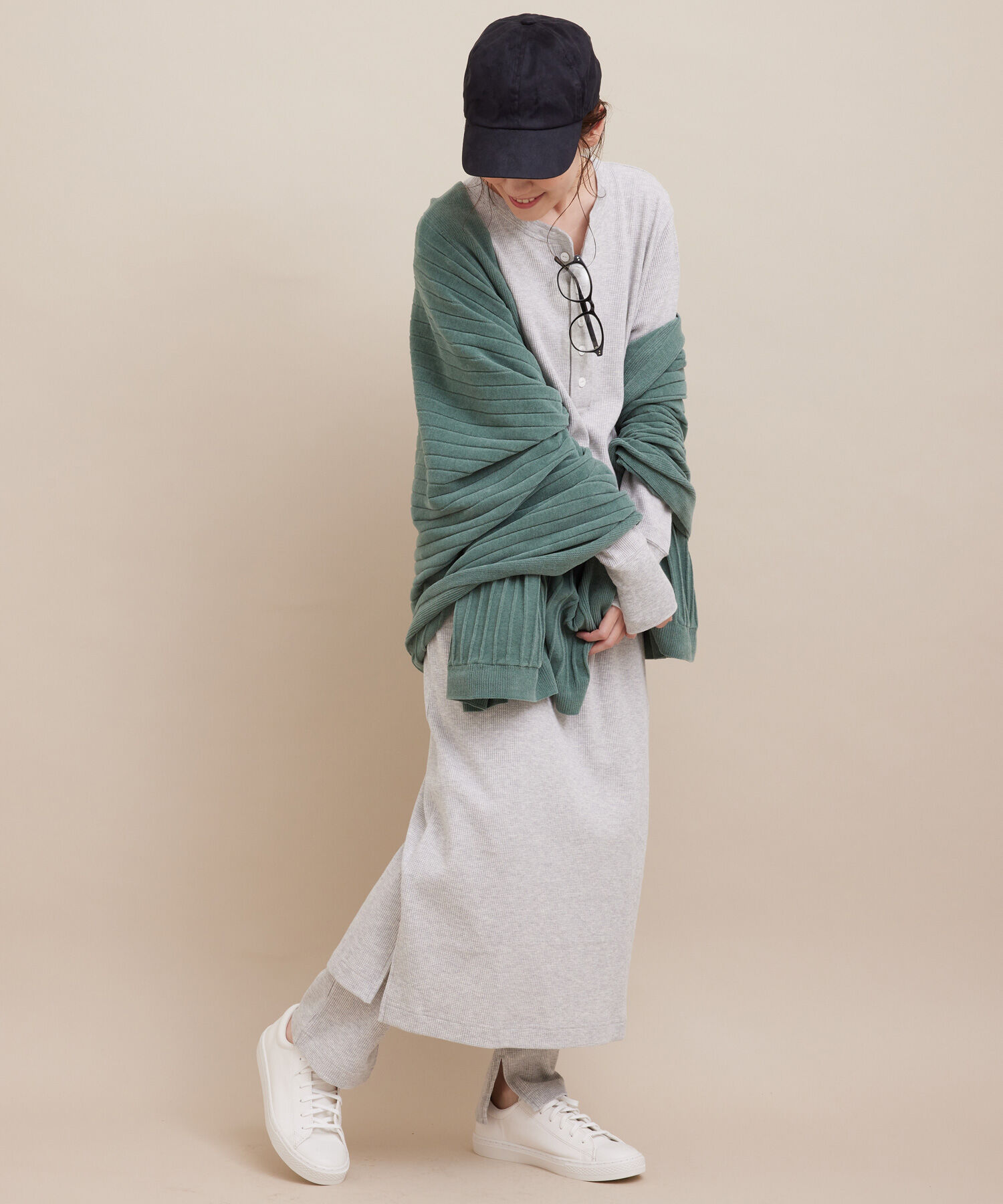 SALON adam et rope'「【極上の肌ざわり】ブランケット -CreamyCotton /クリーミーコットン-」|マフラー|