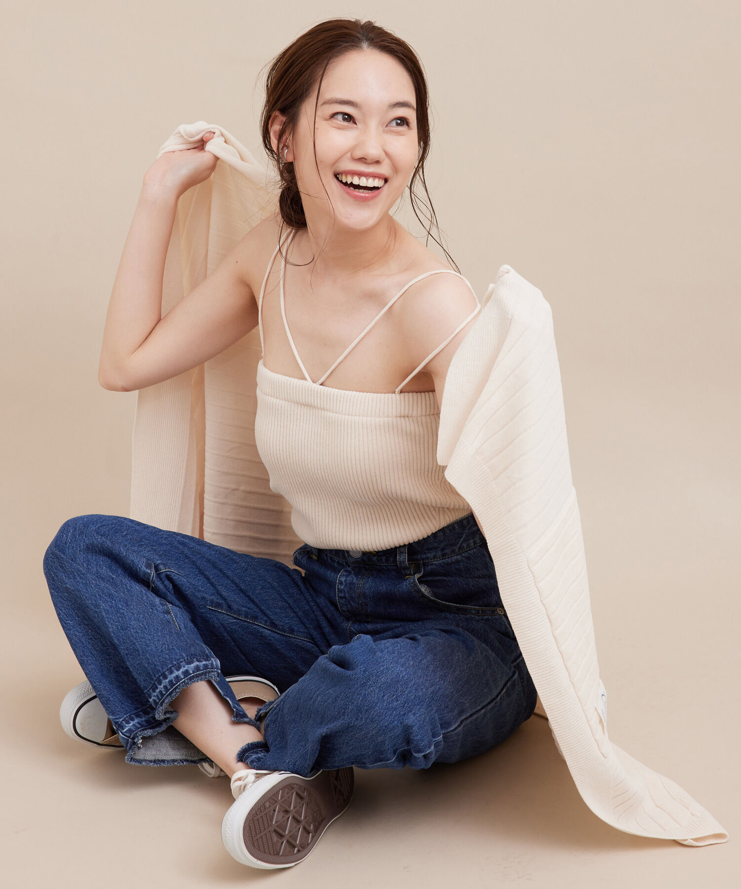 SALON adam et rope'「【極上の肌ざわり】ブランケット -CreamyCotton /クリーミーコットン-」|マフラー|