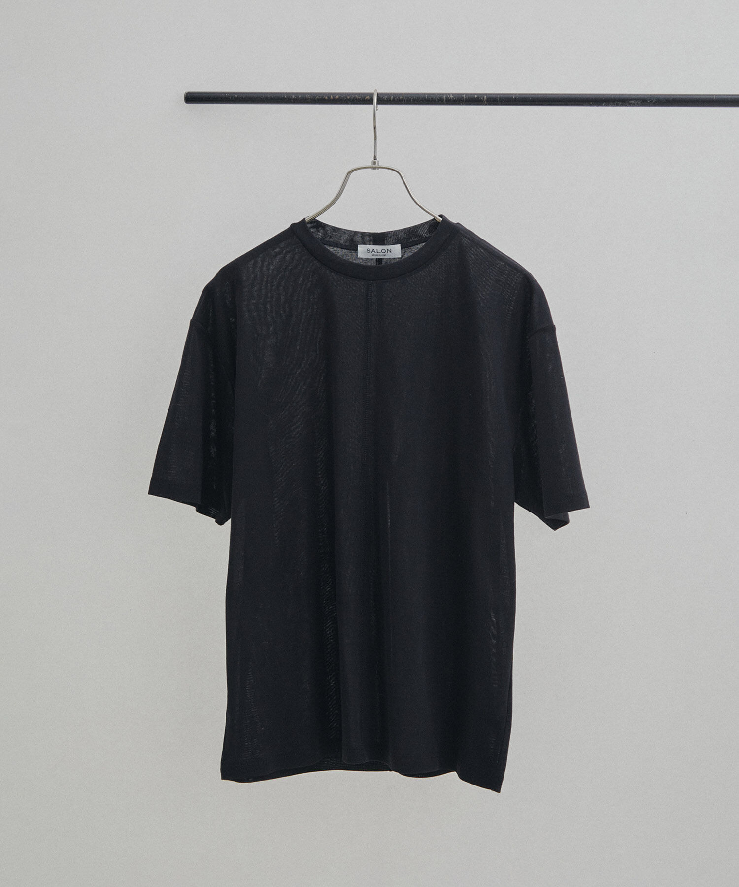 SALON adam et rope'「【WEB限定】【接触冷感・吸水速乾】バックスリットシアーTシャツ」|Tシャツ・カットソー|