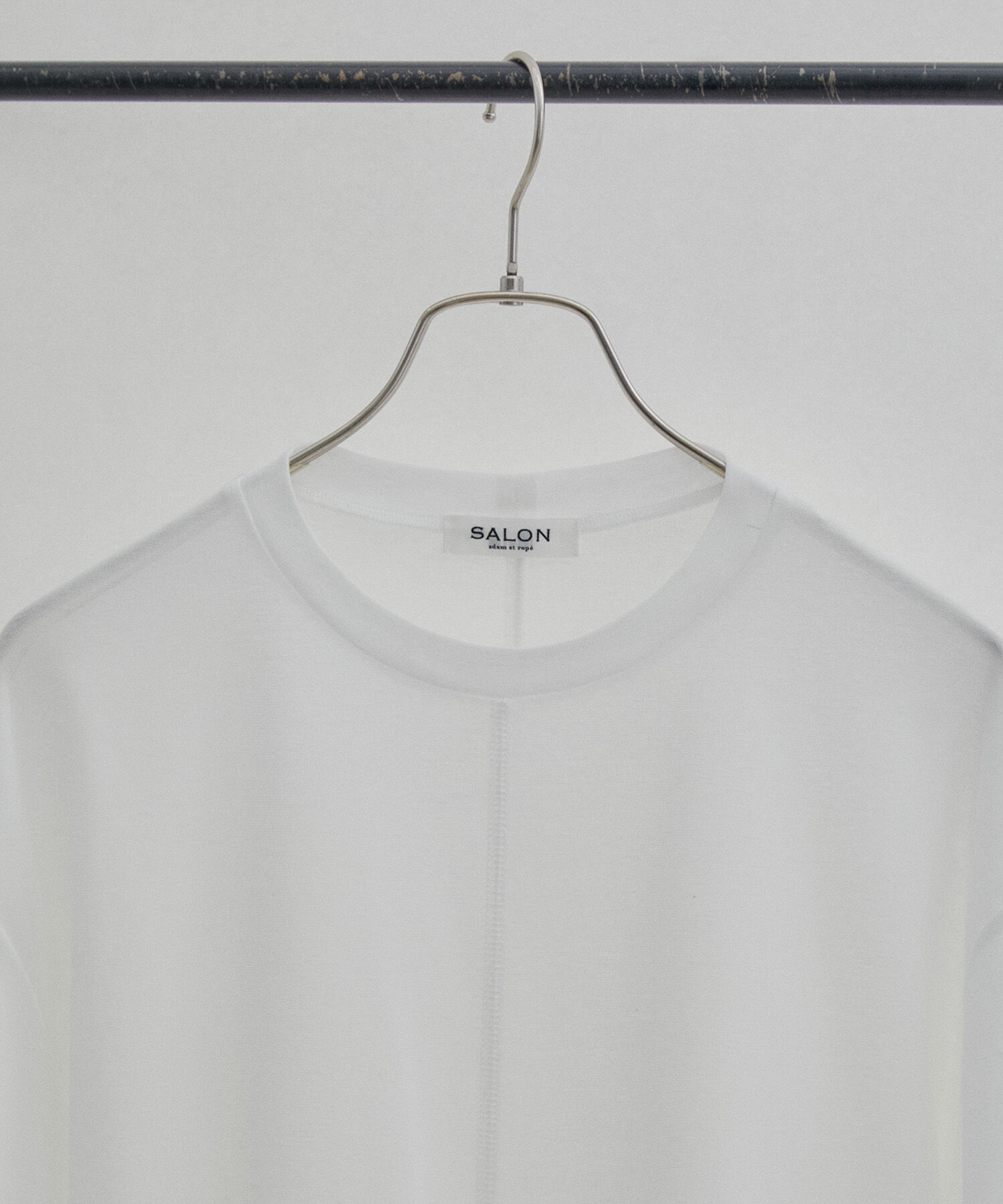SALON adam et rope'「【WEB限定】【接触冷感・吸水速乾】バックスリットシアーTシャツ」|Tシャツ・カットソー|