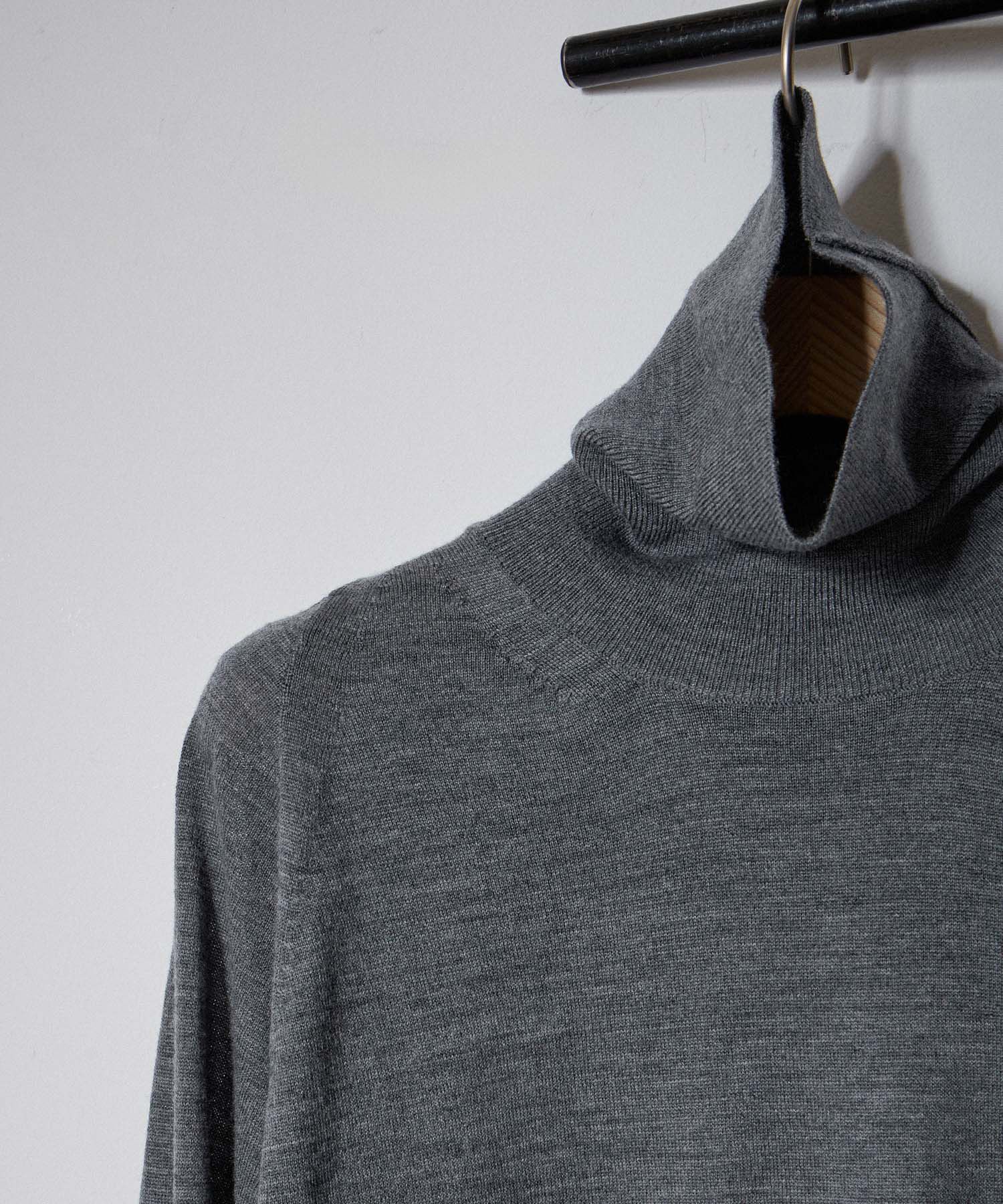 SALON adam et rope'「ウォッシャブルウールタートルネックプルオーバー」|ニット・セーター|