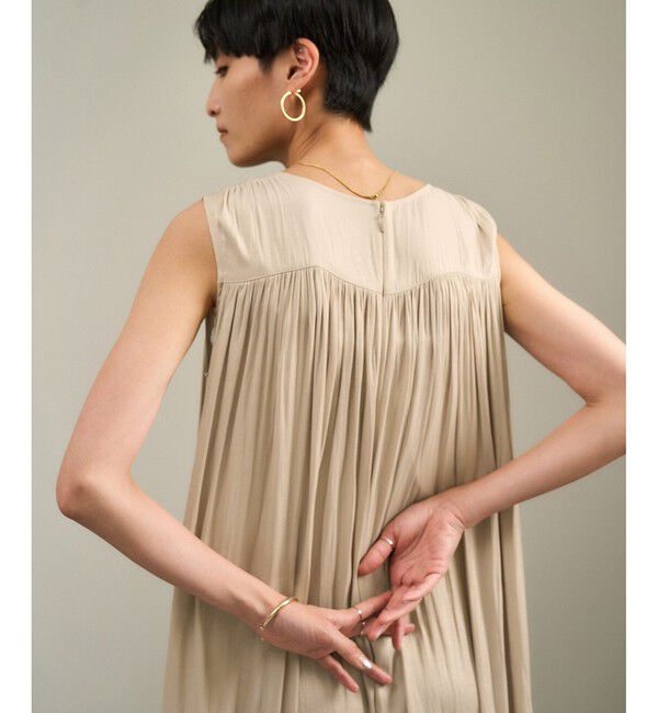 SALON adam et rope'「カッセンギャザーサロペット」|オールインワン|