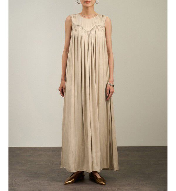 SALON adam et rope'「カッセンギャザーサロペット」|オールインワン|