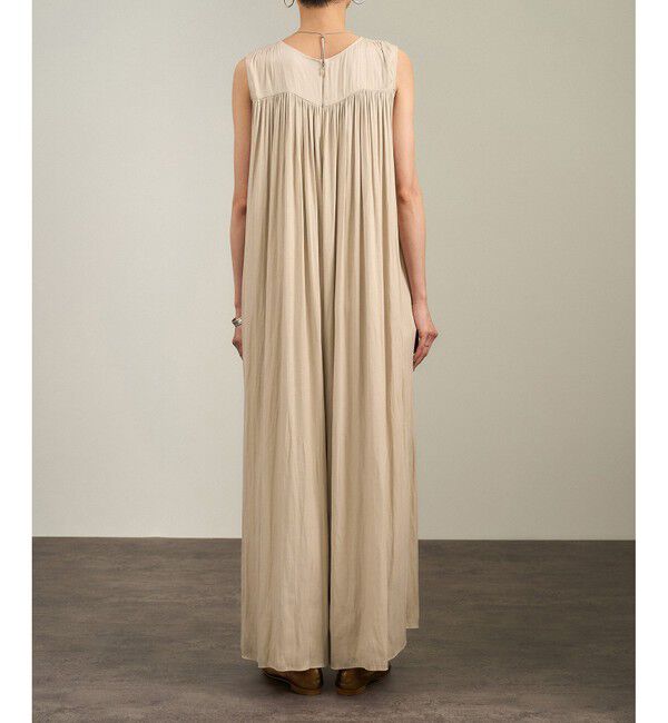 SALON adam et rope'「カッセンギャザーサロペット」|オールインワン|