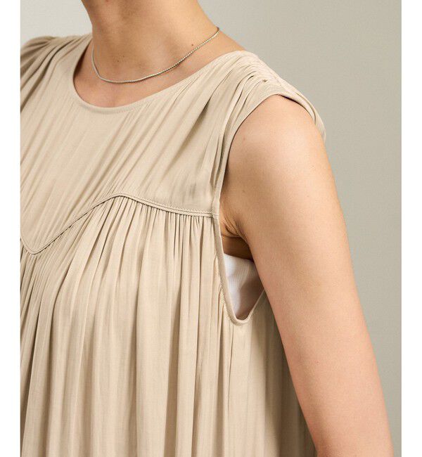 SALON adam et rope'「カッセンギャザーサロペット」|オールインワン|