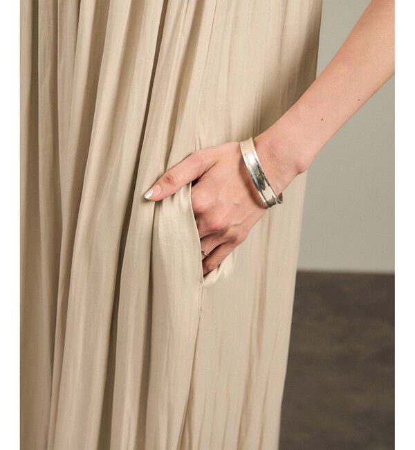 SALON adam et rope'「カッセンギャザーサロペット」|オールインワン|