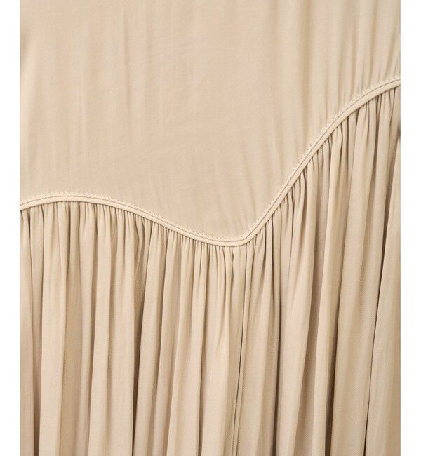 SALON adam et rope'「カッセンギャザーサロペット」|オールインワン|