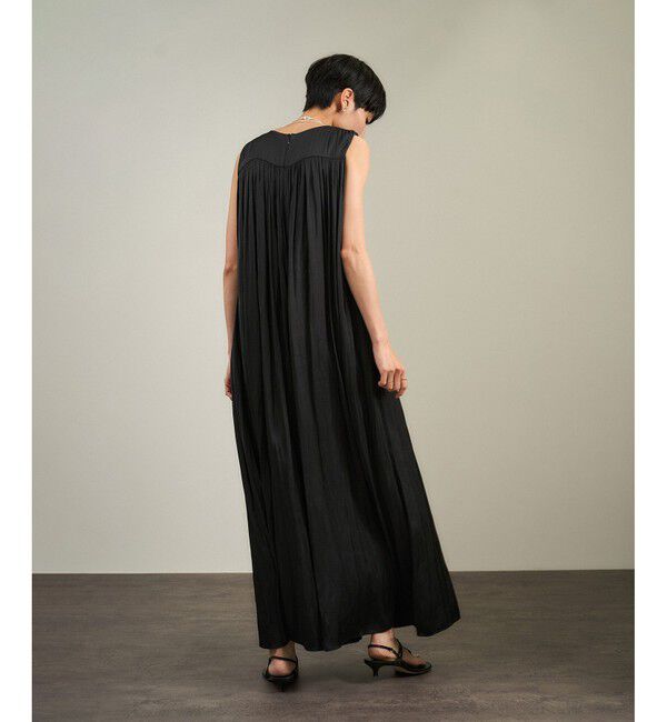 SALON adam et rope'「カッセンギャザーサロペット」|オールインワン|