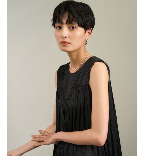 SALON adam et rope'「カッセンギャザーサロペット」|オールインワン|