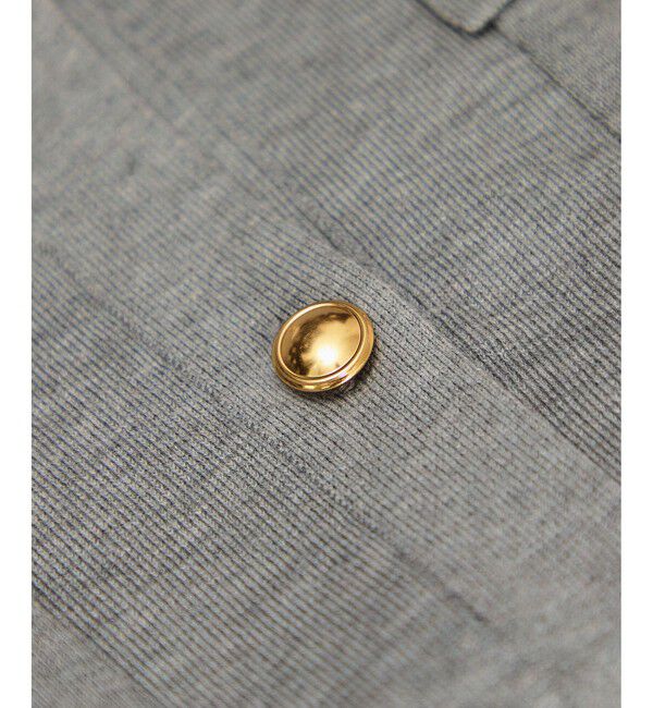 SALON adam et rope'「スウェットライクメタルボタンカーディガン 2 / 新色追加」|カーディガン|