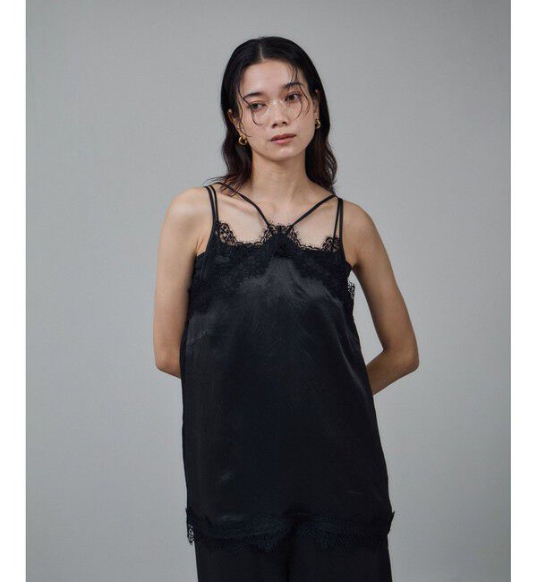 SALON adam et rope'「リバーレース2WAYキャミソール」|キャミソール|