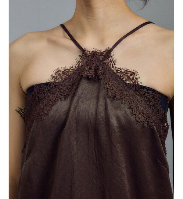 SALON adam et rope'「リバーレース2WAYキャミソール」|キャミソール|