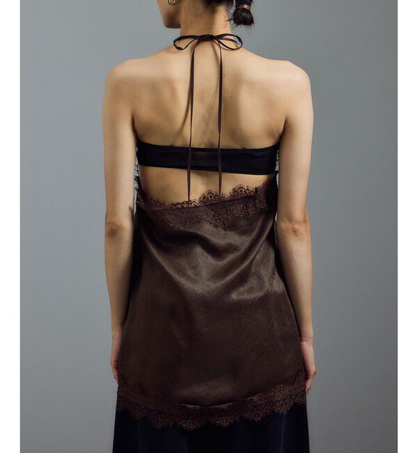 SALON adam et rope'「リバーレース2WAYキャミソール」|キャミソール|