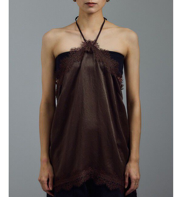 SALON adam et rope'「リバーレース2WAYキャミソール」|キャミソール|