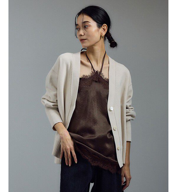 SALON adam et rope'「リバーレース2WAYキャミソール」|キャミソール|