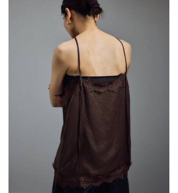 SALON adam et rope'「リバーレース2WAYキャミソール」|キャミソール|