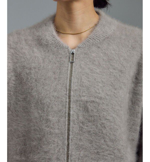 SALON adam et rope'「FOXカシミヤジップブルゾン」|ブルゾン・スタジャン|