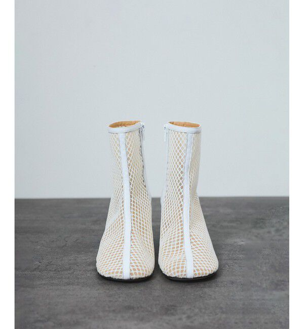 SALON adam et rope'「【PELLICO SUNNY（ペリーコ サニー）】メッシュブーツ」|ロングブーツ|ホワイト系(11)