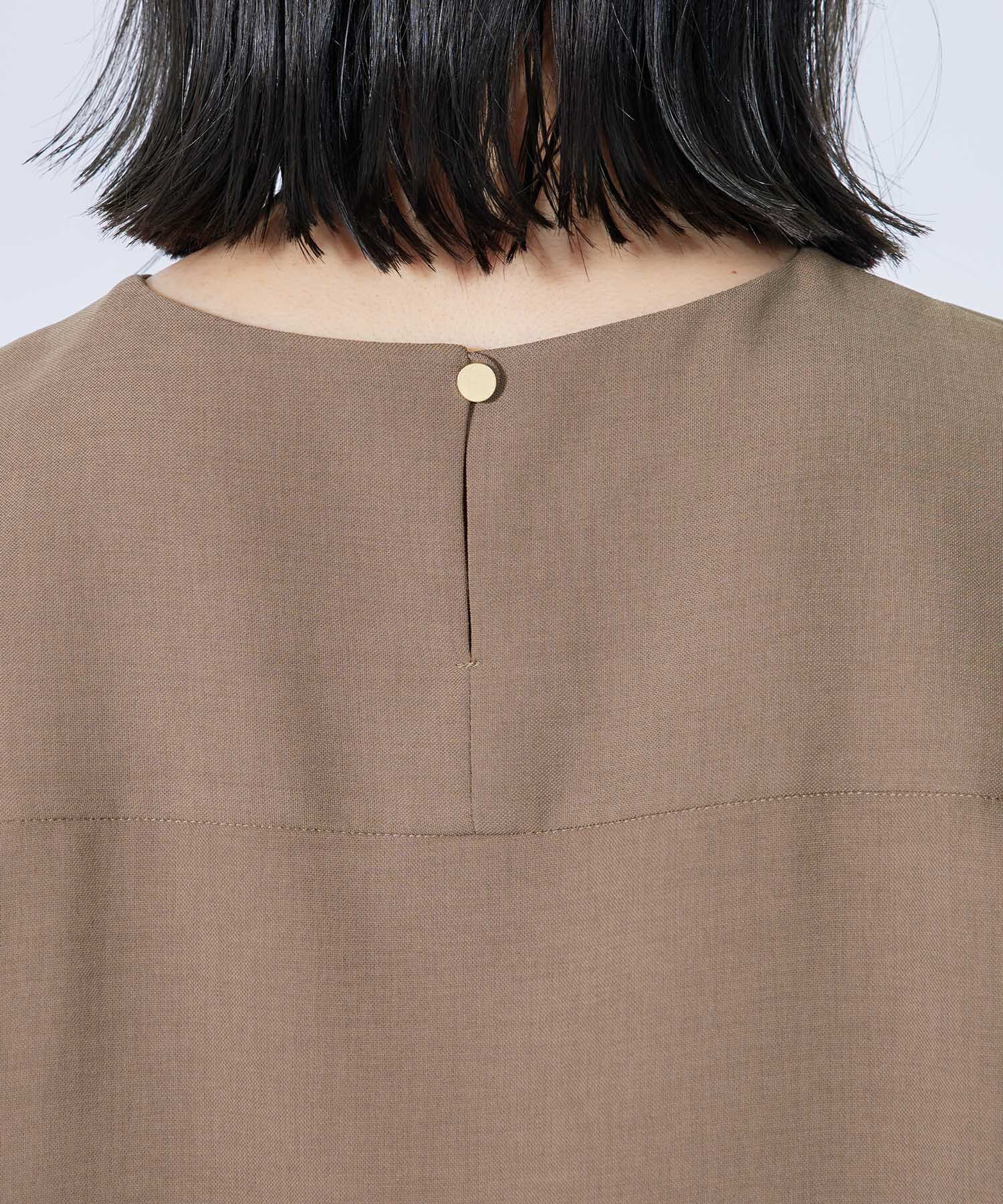 ROPE「ハイツイストフレンチスリーブブラウス」|シャツ・ブラウス|