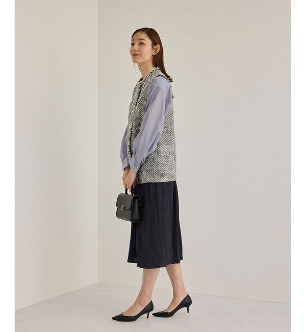 ROPE「ワッシャープリーツスカート」|スカート|