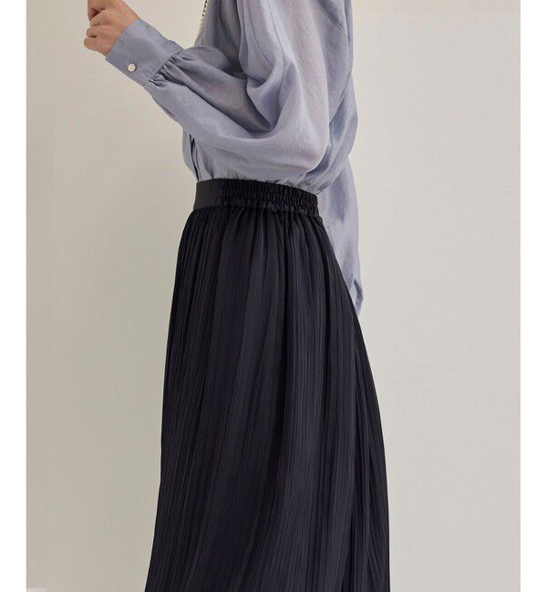 ROPE「ワッシャープリーツスカート」|スカート|