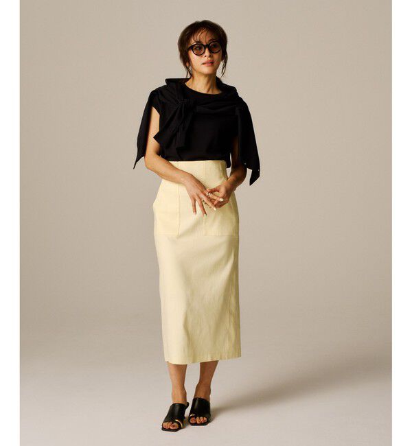 ROPE「【洗える】オーガニックコットンハイゲージカーディガン」|カーディガン|