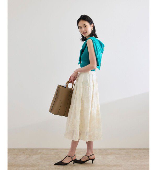 ROPE「【洗える】オーガニックコットンハイゲージカーディガン」|カーディガン|