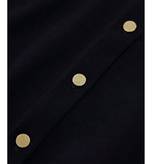 ROPE「【洗える】オーガニックコットンハイゲージカーディガン」|カーディガン|