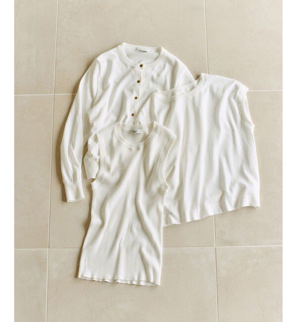 ROPE「【洗える】オーガニックコットンハイゲージカーディガン」|カーディガン|