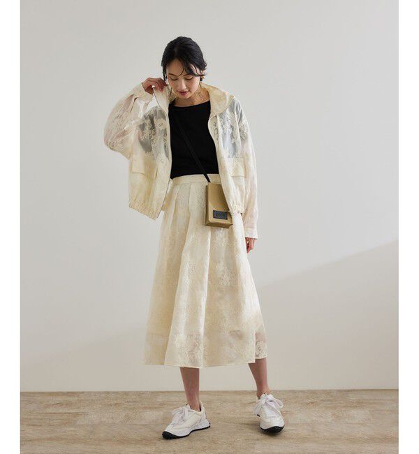 ROPE「【洗える】スーピマコットン アームレットＴシャツ」|Tシャツ・カットソー|